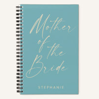Mother of the Bride Minimalist Personalized Teal