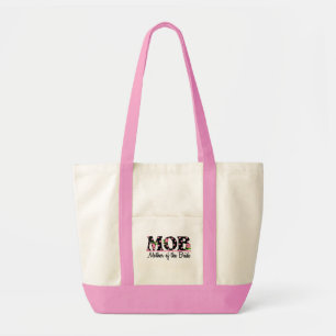 Mother of the Bride (MOD) Tulip Lettering Tote Bag