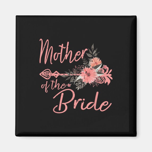 Mother Of The Bride Mom Wedding  Magnet (Front)