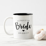 Mother Of The Bride Mug Personalize Your Date at Zazzle