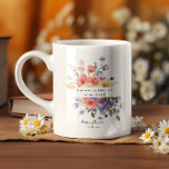 Mother of the Bride Mug | Thank You<br><div class="desc">Celebrate the Mother of the Bride (or customize to say Groom) with this Gorgeous Coffee Mug. This will make a fabulous addition to the wedding party gifts and make your mom or mother-in-law feel very special! Write a personal and heartfelt message for your mother-in-law on your wedding day. Add your...</div>