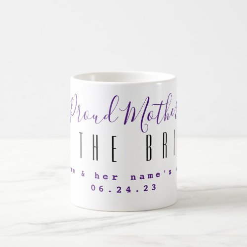 Mother of the Bride Personalized Mug HAMbyWG