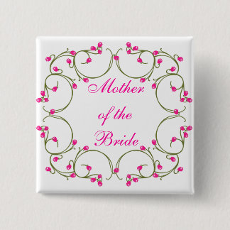 Mother of the Bride Pinback Button
