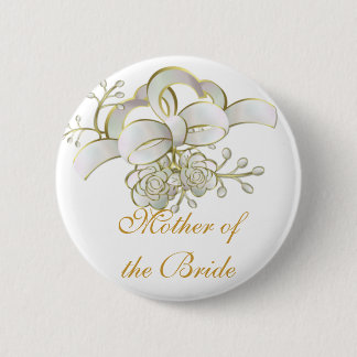 Mother of the Bride Pinback Button