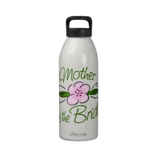 Mother of the Bride Reusable Water Bottles