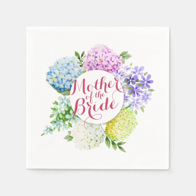 Mother of the Bride Spring Wedding | Napkin (Front)