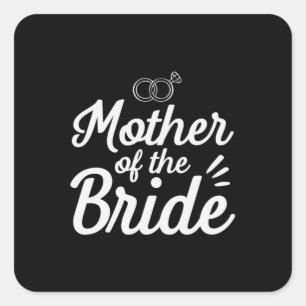 Mother Of The Bride Square Sticker