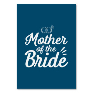 Mother Of The Bride Table Number