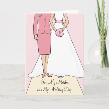 Mother Of The Bride Thank You Card by tobegreetings at Zazzle