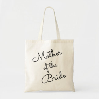Mother of the Bride Tote, Cursive Tote Bag