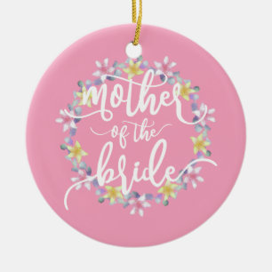Mother of the Bride Wedding Calligraphy   Ornament