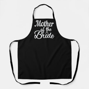 Mother Of The Bride Wedding Family Matching Apron