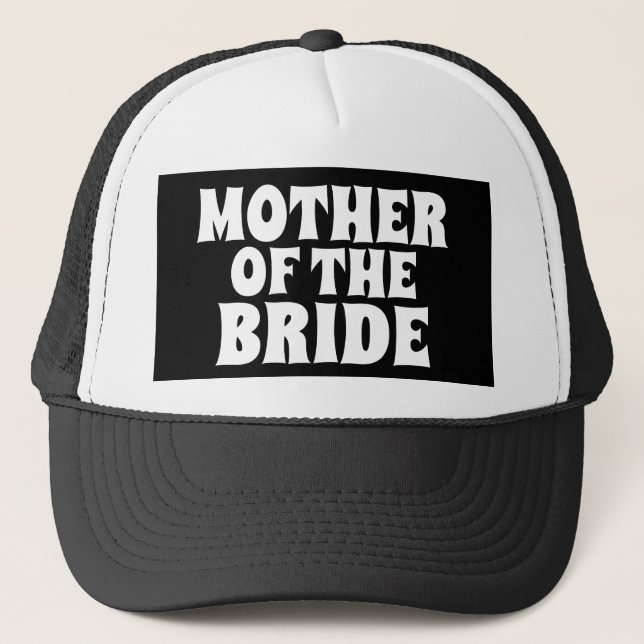 MOTHER OF THE BRIDE WEDDING GIFT BALL CAPS HATS (Front)