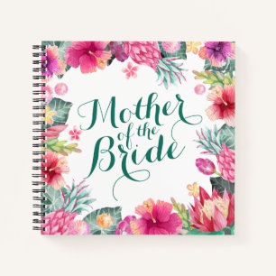 Mother of the Bride Wedding Guestbook Notebook