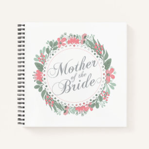 Mother of the Bride Wedding Guestbook Notebook