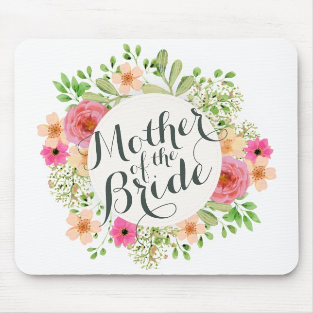 Mother of the Bride Wedding | Mousepad (Front)