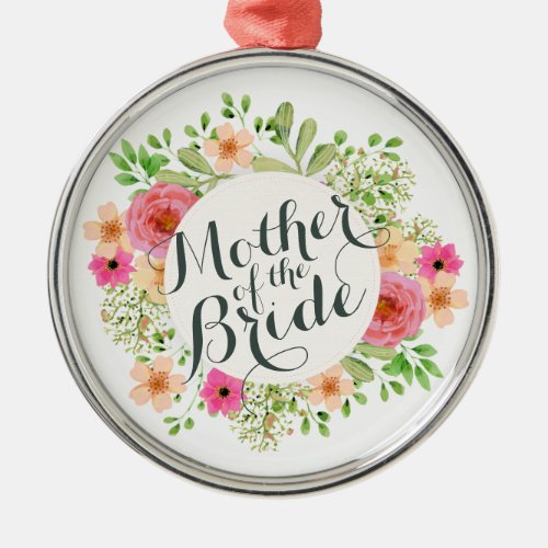 Mother of the Bride Wedding  Ornament