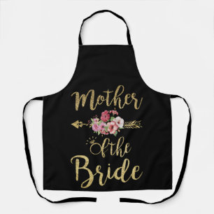 Mother of the Bride Wedding Party Apron