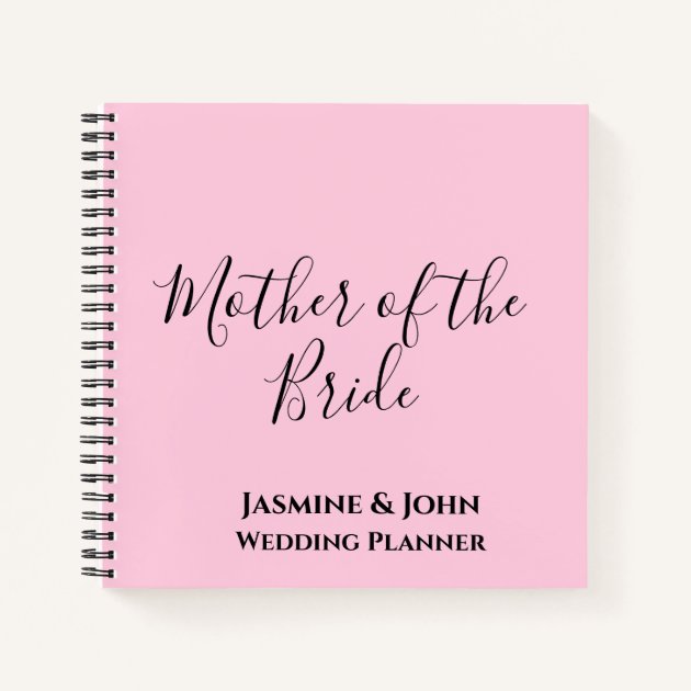 Bride Wedding Planner Notebook | Zazzle 