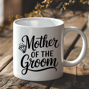 Mother of the Groom Bachelor Elegant Wedding Gift Coffee Mug