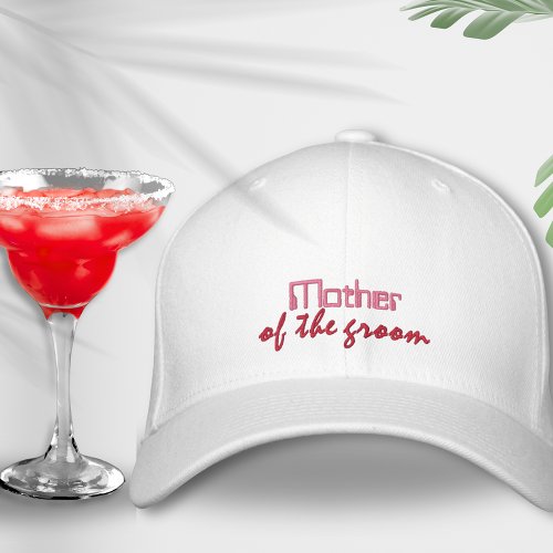  Mother of the Groom Bachelorette Hen party retro Embroidered Baseball Cap