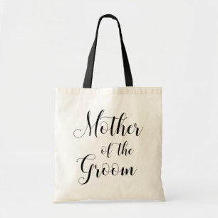 Mother of the groom. Black and white wedding bag
