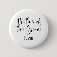 Mother of the Groom Black Typography w/ Name (30)