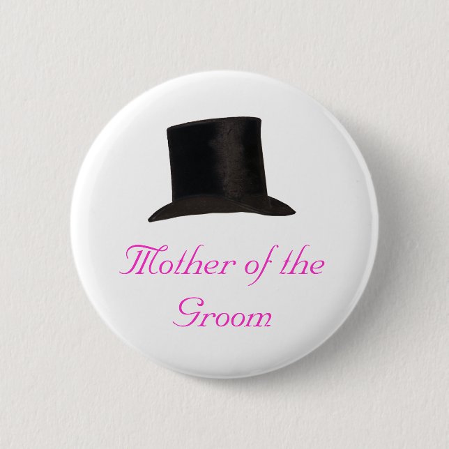 Mother of the Groom Button (Front)
