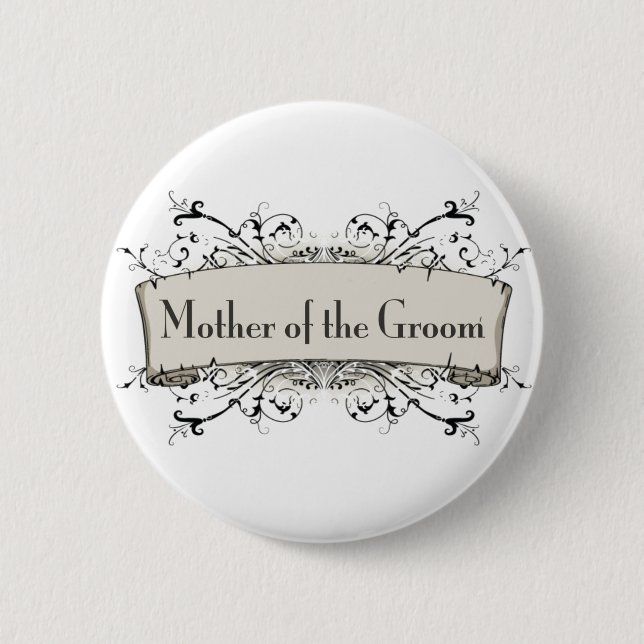 *Mother of the Groom Button (Front)