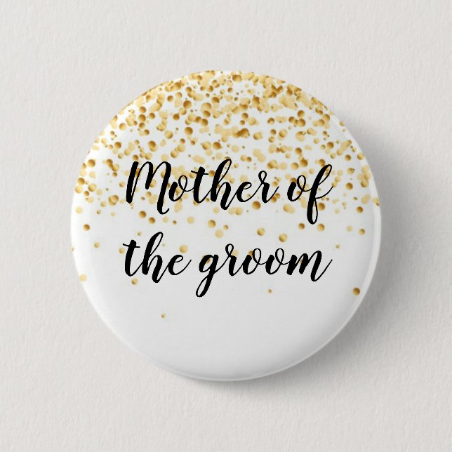 Mother of the groom button (Front)