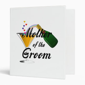 Mother of the Groom Champagne Toast Binder