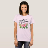 Mother of the Groom Chic watercolor Floral T-Shirt (Front Full)