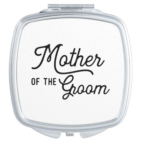 Mother of the Groom Compact Mirror