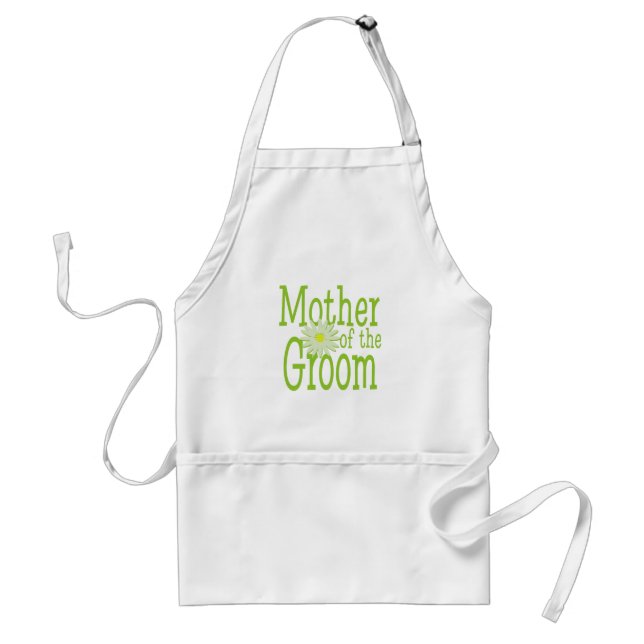 Mother of the Groom/ Daisy Adult Apron (Front)