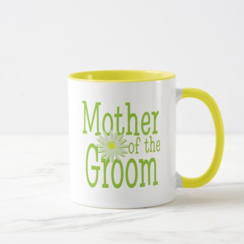 Mother of the Groom Daisy Mug