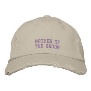 Mother of the Groom! Embroidered Baseball Cap
