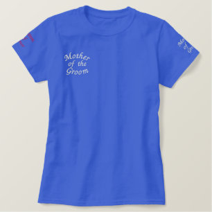 Mother of the Groom Embroidered Shirt