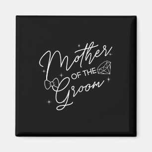 Mother Of The Groom Flowers Family Wedding Party Magnet