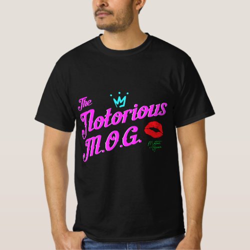 Mother of the Groom Funny NOTORIOUS MOG T_Shirt
