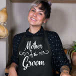 Mother Of The Groom Funny Wedding Dinner Chef Apron at Zazzle