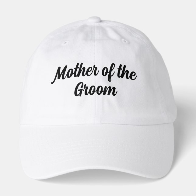 Mother of the Groom Hat (Front)