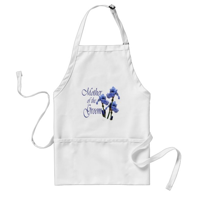 Mother of the Groom/ Iris Adult Apron (Front)