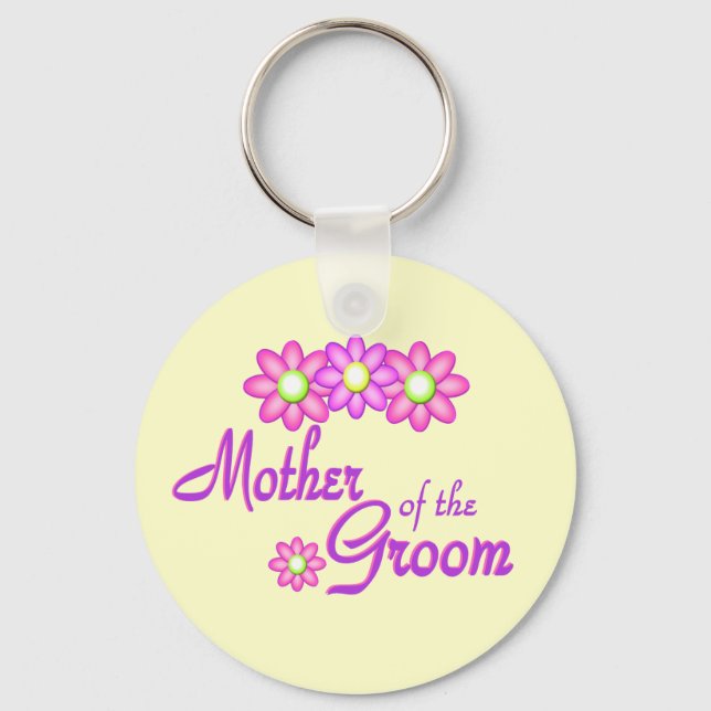 Mother of the Groom Keychain (Front)