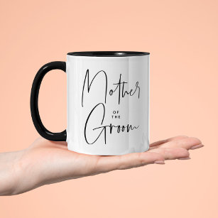 Mother of the Groom Modern Two-Tone Coffee Mug