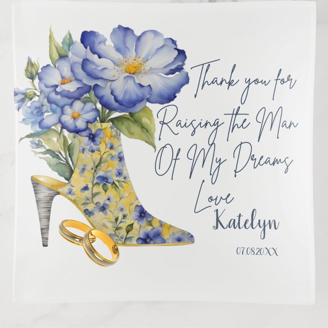 Mother of the Groom, Mother In-law  shoe Jewelry  Trinket Tray (Creator Uploaded)