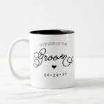 Mother Of The Groom Mug Personalize Your Date at Zazzle
