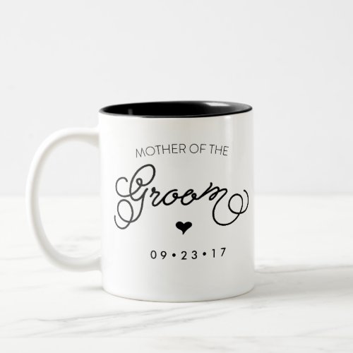 Mother of the Groom Mug Personalize Your Date