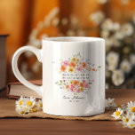 Mother of the Groom Mug | Thank You<br><div class="desc">Celebrate the Mother of the Groom (or customize to say Bride) with this Gorgeous Coffee Mug. This will make a fabulous addition to the wedding party gifts and make your mom or mother-in-law feel very special! Write a personal and heartfelt message for your mother-in-law on your wedding day. Add your...</div>