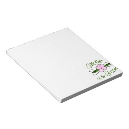 Mother Of The Groom Notepad