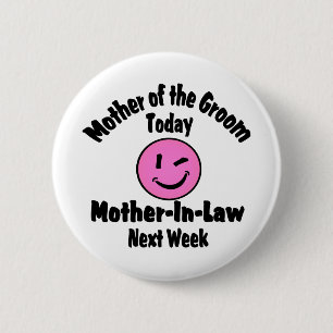 Mother of the Groom Pinback Button